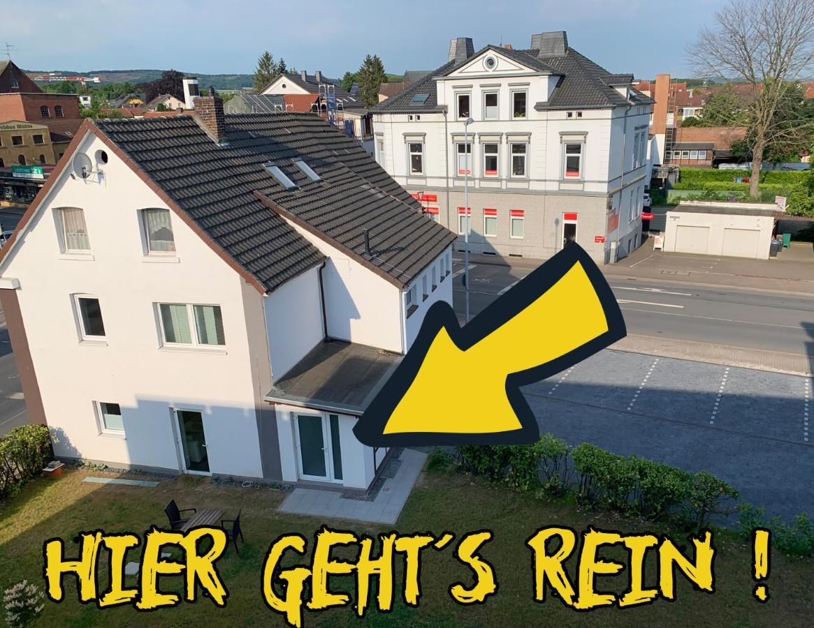 W1 - Kontaktloser 24H Check In, W-Lan, Netflix, Parkplatz, Kueche, Boxspring-Bett Бюкебурґ Екстер'єр фото