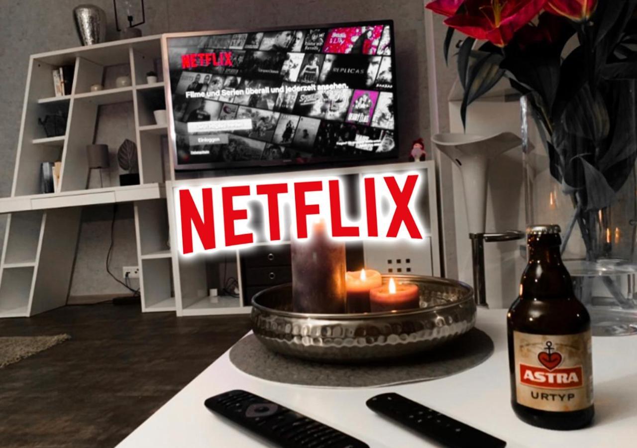 W1 - Kontaktloser 24H Check In, W-Lan, Netflix, Parkplatz, Kueche, Boxspring-Bett Бюкебурґ Екстер'єр фото
